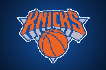 Throwback-ish 8 Bit NBA Logos