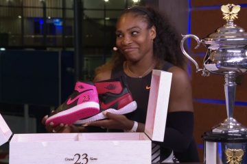 Michael Jordan Gifts Serena Williams Custom Air Jordans After Australian Open Win