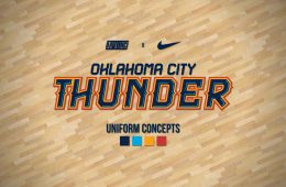 Mock Jordan Brand OKC Thunder Uniform Concepts