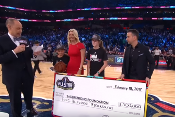 Celebrities and Players Raise $500K In Sager Shootout
