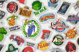 NBA Logos x Superheroes Mashup