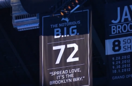 Brooklyn Nets Raise B.I.G to Banners