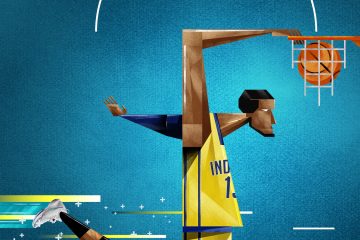 Paul George Know No Gravity Illustration