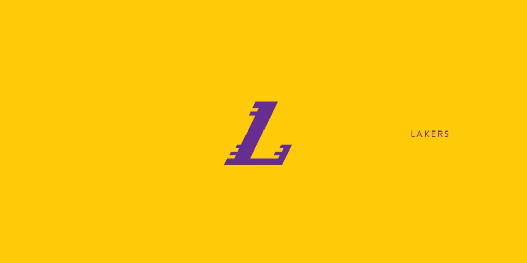 Minimalist Style NBA Logos