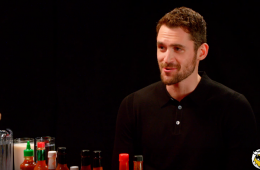 Kevin Love Does Hot Ones