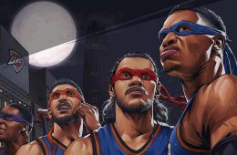 OKC x TMNT Illustration