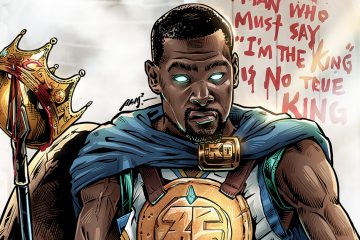 Kevin Durant Kingslayer Illustration