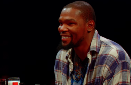 Kevin Durant Does Hot Ones