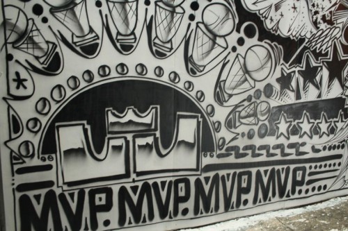 Nike Commissioned LeBron James 4th MVP Mural in Miami