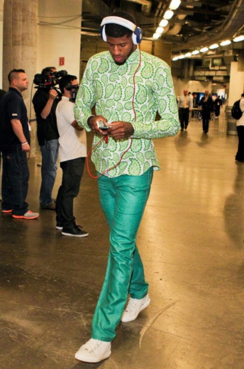 Paul George all green everything