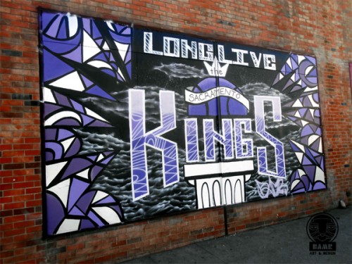 Sacramento Kings Mural Timelapse