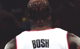 Chris Bosh 8-Foot Raptor In NBA 2K13 Mode