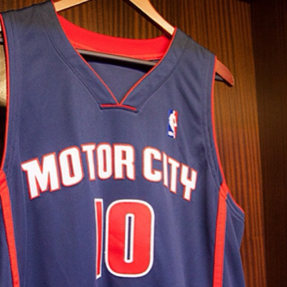 The Pistons 'Motor City' Alternate Uniforms Are Pretty Dope