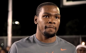 Kevin Durant Gets His Streetball Nickname