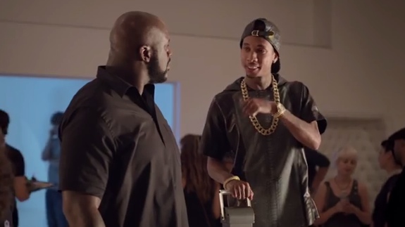 Shaq and Tyga In The 'Conversation Lift'