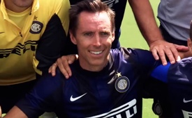 Steve Nash Trains With Inter Milan