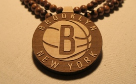 Brooklyn Nets Beaded Necklace