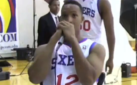 Evan Turner Swears On A Live Mic By Accident, Oops