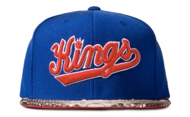 Just Don Sacramento Kings Python Leather Hats