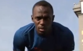 Usain Bolt Trash Talks Tony Parker