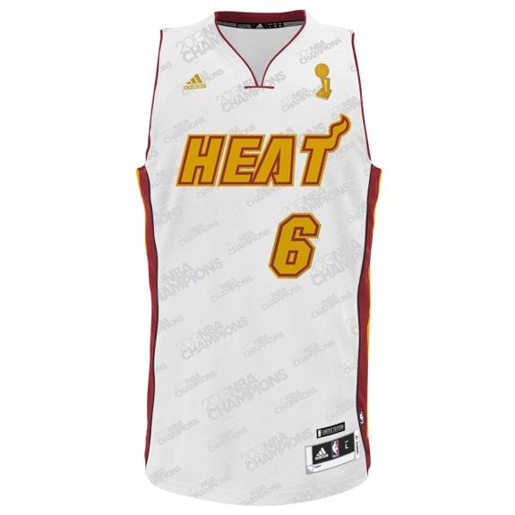 Miami Heat get special championship jackets, jerseys from adidas