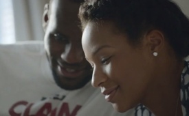 LeBron James 'At Home' Samsung Commercial