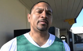 Mark Jackson and Warriors Front Office Play Pick-Up At San Quentin Prison