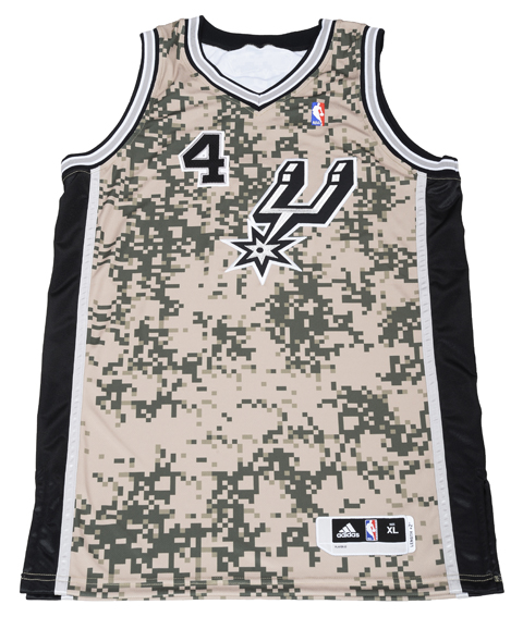 San Antonio Spurs Unveil New 'Digital Camo' Uniforms