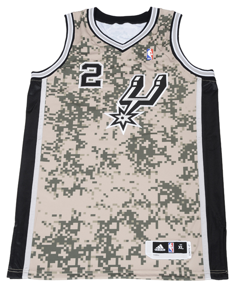 San Antonio Spurs Unveil New 'Digital Camo' Uniforms