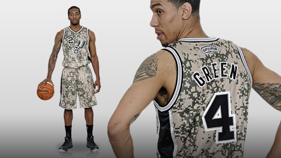 San Antonio Spurs Unveil New 'Digital Camo' Uniforms – Hooped Up