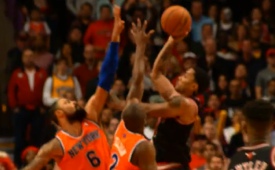 Derrick Rose Sinks The Knicks