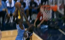 JJ Hickson Drops The Hammer On Marvin Williams