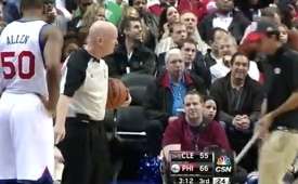 Joey Crawford Gives A Mop Boy The Joey Crawford Treatment