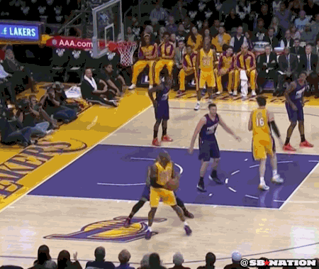 Kobe Bryant Gets His First Dunk of the Season – Hooped Up