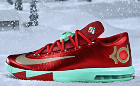 Nike KD VI ‘Christmas’ Colorway