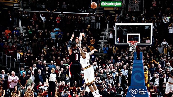 Damian Lillard Comes Up Clutch Against the Cavs