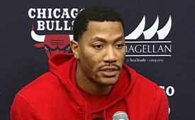 Derrick Rose Speaks For the First Time Since Injury