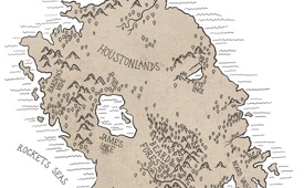 James Harden 'Isle of Hardenia' Cartography