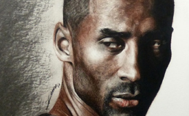 Kobe Bryant Timelapse Portrait