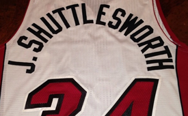 Ray Allen 'J. Shuttlesworth' Nickname Jersey Sneak Peek