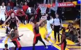 Nick Young Takes A Really Terrible Shot