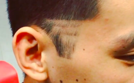 Jeremy Lin Gets an adidas Three Stripes Haircut