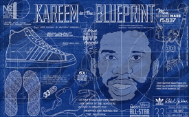 Kareem Abdul-Jabbar 'The Blueprint' Art