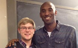 Kobe Bryant Takes a Class at Boston College