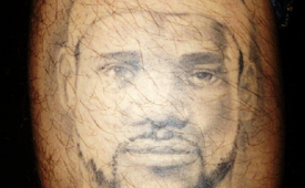 Fan Gets a Pretty Cool / Creepy / Awesome LeBron James Tattoo