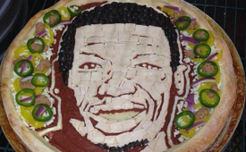 Nate Robinson Gets a Custom Pizza Hut Portrait Pizza