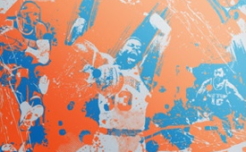 New York Knicks Greats Poster