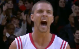 Chandler Parsons Drops 10 Three-Pointers In a Half
