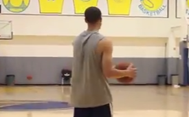 Stephen Curry Full Court Shot For Fun
