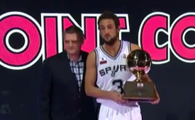 Marco Belinelli Wins the 2014 3-Point Contest